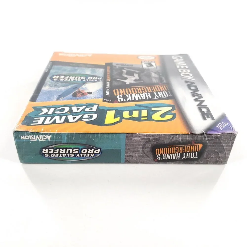 2 in 1 Game Pack: Tony Hawk's Underground/Kelly Slater's Pro Surfer GBA Sealed - Picture 5 of 7